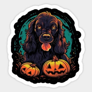 Boykin Spaniel Halloween Sticker